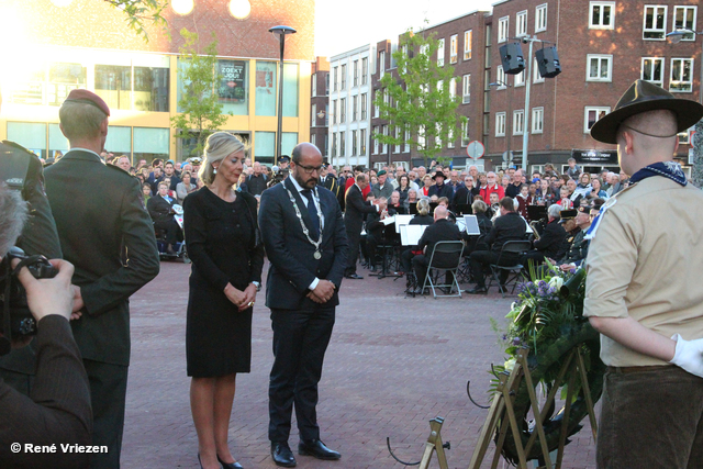 R.Th.B.Vriezen 20180504 110 Arnhems Fanfare Orkest DodenHerdenking Audrey Hepburnplein Arnhem vrijdag 4 mei 2018