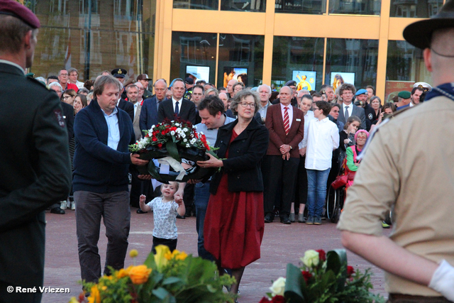 R.Th.B.Vriezen 20180504 199 Arnhems Fanfare Orkest DodenHerdenking Audrey Hepburnplein Arnhem vrijdag 4 mei 2018