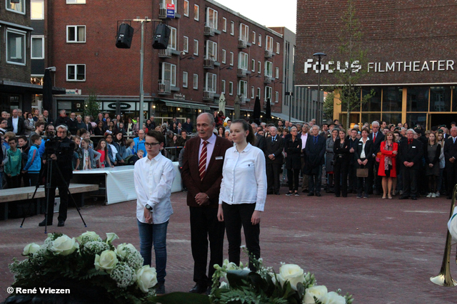 R.Th.B.Vriezen 20180504 209 Arnhems Fanfare Orkest DodenHerdenking Audrey Hepburnplein Arnhem vrijdag 4 mei 2018