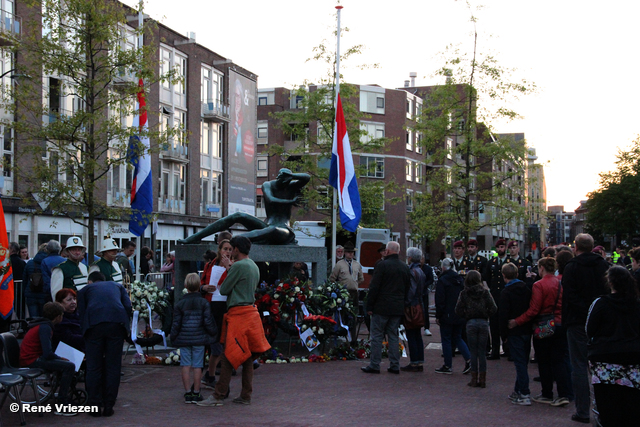 R.Th.B.Vriezen 20180504 251 Arnhems Fanfare Orkest DodenHerdenking Audrey Hepburnplein Arnhem vrijdag 4 mei 2018