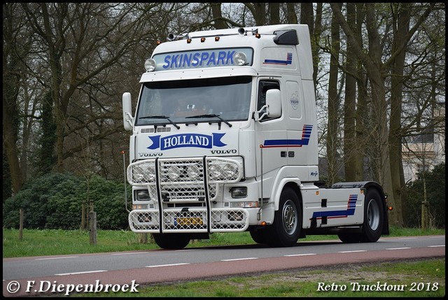 BH-GX-38 Volvo FH16 Skinspark2-BorderMaker Retro Truck tour / Show 2018