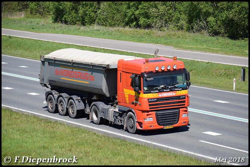 BV-XB-93 DAF 105 De Hondsrug-BorderMaker - 2018