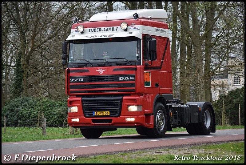 BL-VG-06 DAF XF Zijderlaan2-BorderMaker - Retro Truck tour / Show 2018