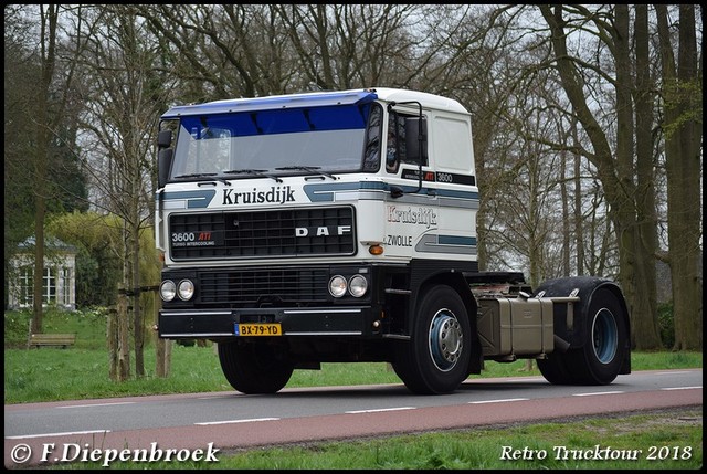 BX-79-YD DAF 3600 Kruisdijk2-BorderMaker Retro Truck tour / Show 2018