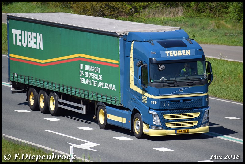 48-BDD-3 Volvo FH4 Teuben Tak2-BorderMaker - 2018