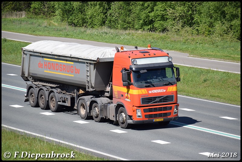 BS-TH-52 Volvo FH De Hondsrug-BorderMaker - 2018