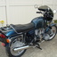 DSC00596 - 4960919 '74 R90S. Reynolds Rideoff centerstand. Rebuilt motor 16,000 Mi. Krauser Saddlebags,  Fresh 10K Major Service. Factory tool kit, Krauser â€œSâ€ Tailpiece add-on small rack. The battery is a new sealed type