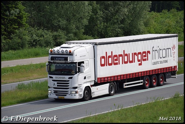 44-BKD-9 Scania R450 J Wijnholds-BorderMaker 2018