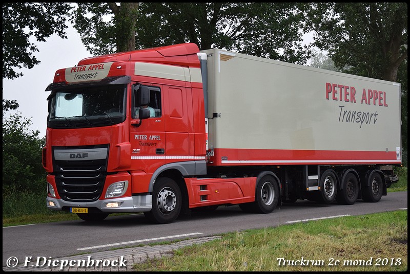 08-BJL-2 DAF 106 Peter Appel-BorderMaker - truckrun 2e mond 2018