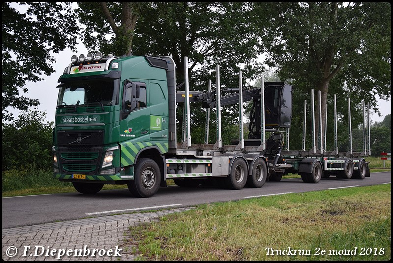 53-BFB-8 Volvo FH4 Van der Wiel-BorderMaker - truckrun 2e mond 2018