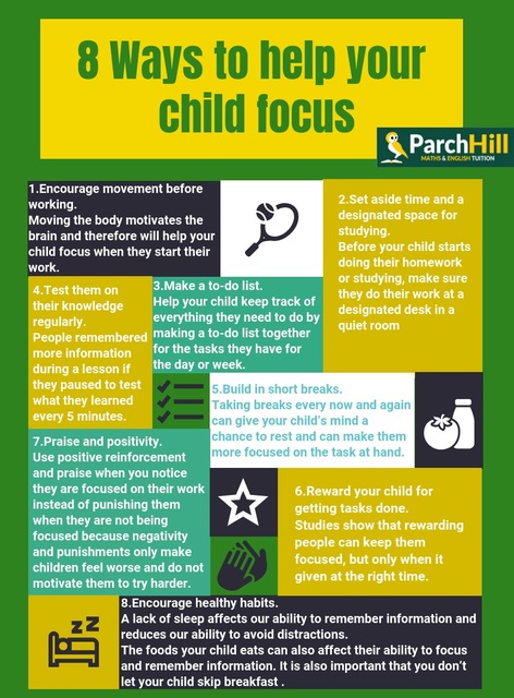 8 ways to help improve your childs focus Picture Box