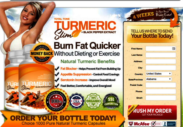 Turmeric slim Picture Box