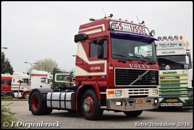 20-BKL-1 Volvo F16 GS v.d Ijssel-BorderMaker Retro Truck tour / Show 2018