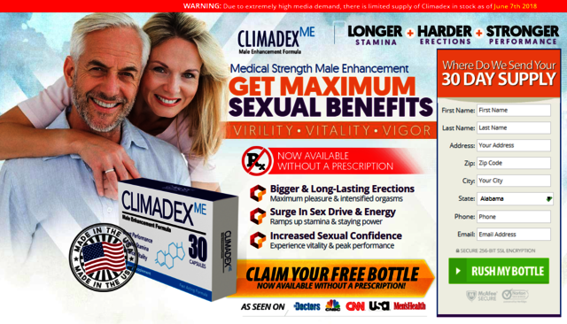 Climadex male enhancement Picture Box