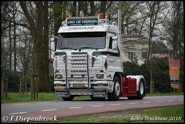 92-BJR-9 Scania 143 v.d Werken-BorderMaker Retro Truck tour / Show 2018