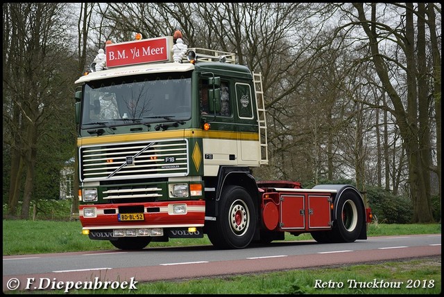 BD-DL-16 Volvo F16 BM v.d Meer2-BorderMaker Retro Truck tour / Show 2018