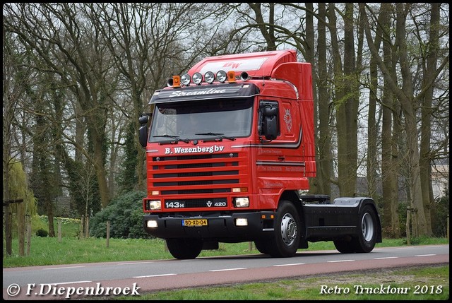 BD-XD-04 Scania 143H 420 Wezenberg-BorderMaker Retro Truck tour / Show 2018