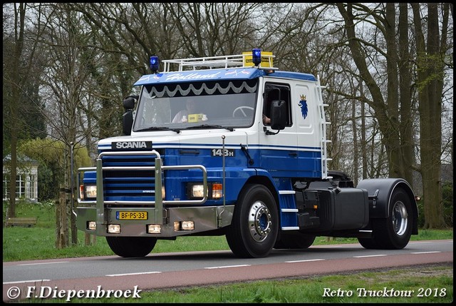 BF-PS-33 Scania T143H2-BorderMaker Retro Truck tour / Show 2018