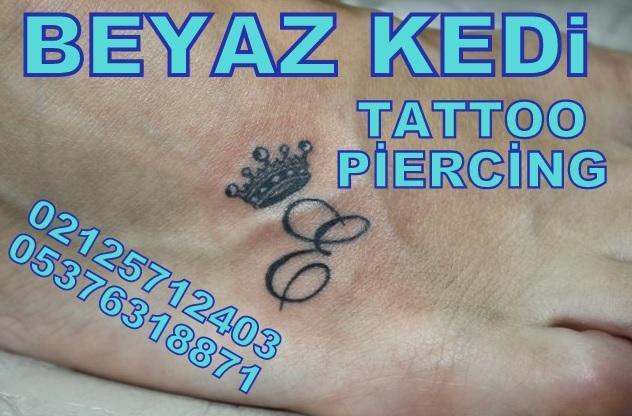 taÃ§ dÃ¶vmeleri Beyaz Kedi Tattoo Bakirkoy