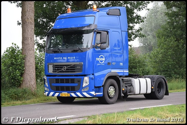 BZ-TD-82 Volvo FH3 Renwi-BorderMaker truckrun 2e mond 2018