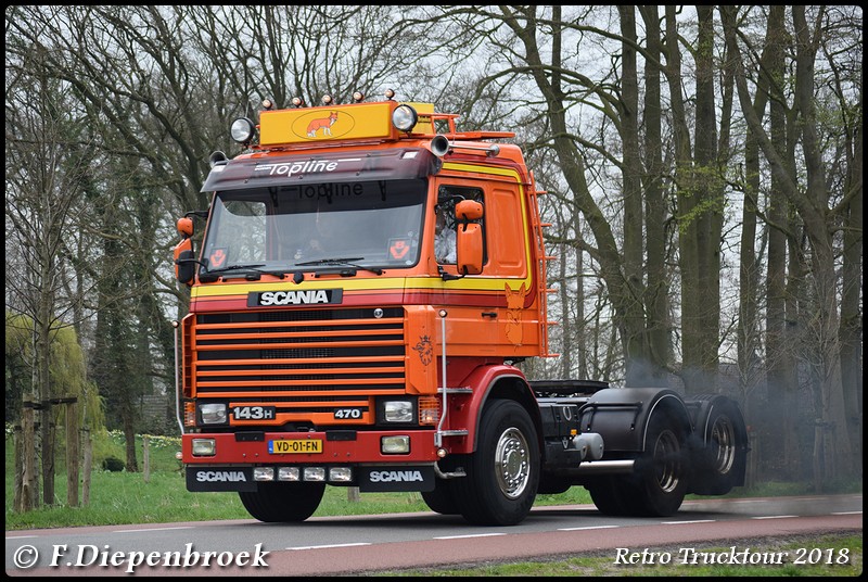 VD-FN-01 Scania 143H 470-BorderMaker - Retro Truck tour / Show 2018