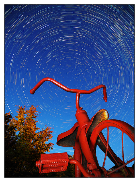Tricycle Star Trails 2018 b Comox Valley