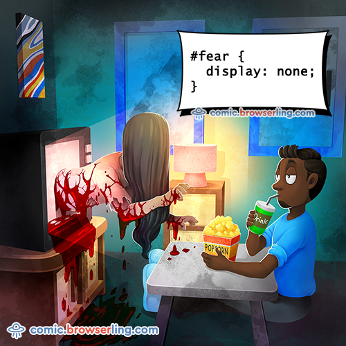 Fear CSS Joke - Web Joke Tech Jokes