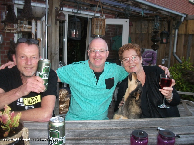 Gezelligheid met Marga en Hugo 28-07-18 (3) In de tuin 2018