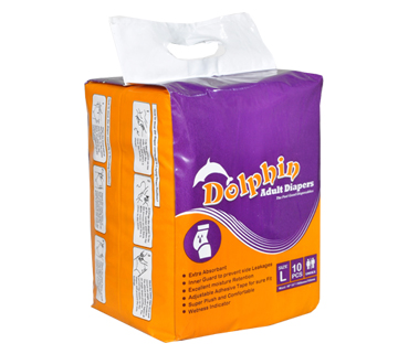 Dolphin Adult Diaper - Large wavept.com