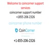 Coincorner support number +1855-206-2326 international support number