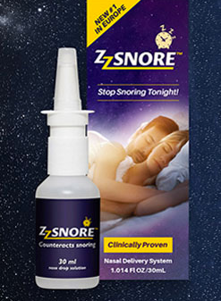 zz snore spray - Anonymous