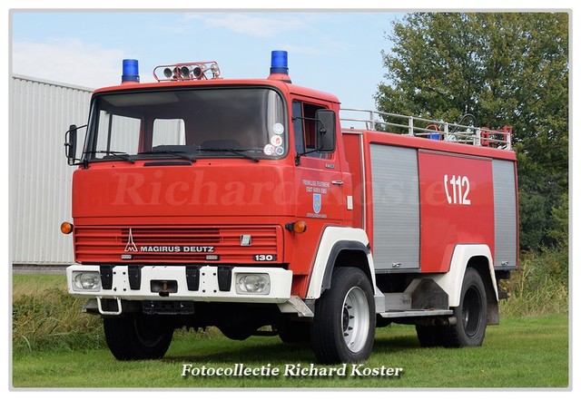 Vliegveld Hoogeveen Magirus Deutz 130D7 (0)-Border Richard