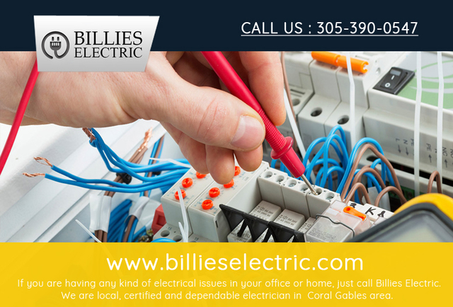 Billies Electric Coral Gables FL Billies Electric Coral Gables FL | Call Now: (305)-3900-547