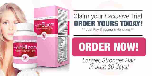Hair Bloom Hair Regrowth Treatment Trial Bottle Picture Box
