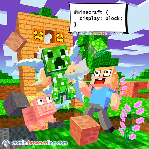 Minecraft - Web Joke Tech Jokes