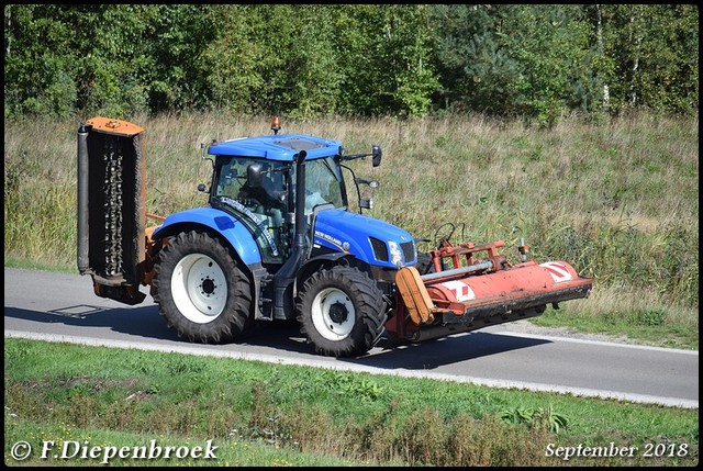 New Holland T6 140 Lokken Groenvoorziening-BorderM 2018