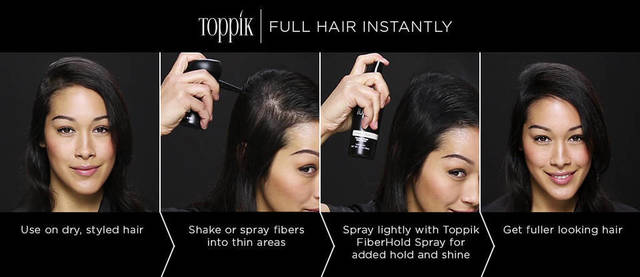 Toppik Hair Building Fibers Picture Box