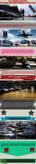 Bristol Airport Parking Picture Box