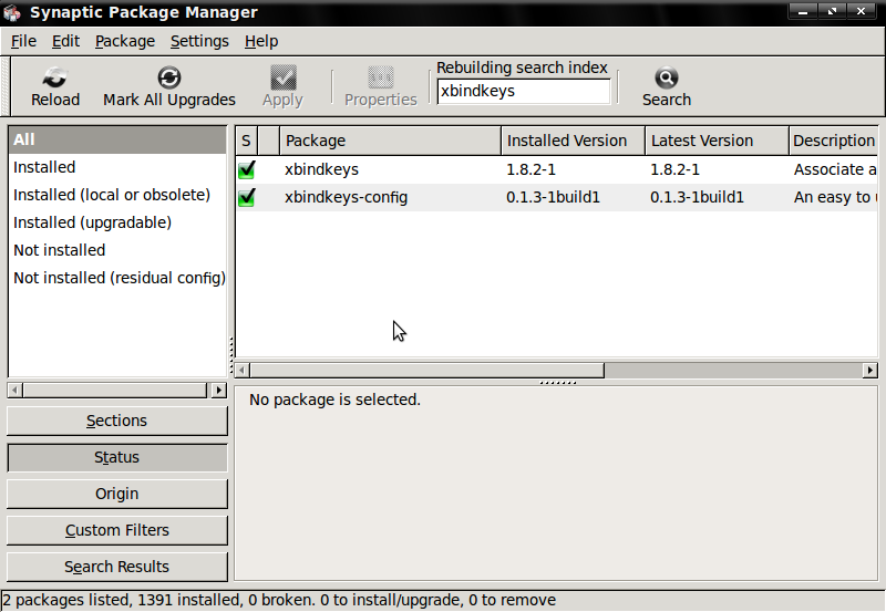 Screenshot-Synaptic Package Manager  - 