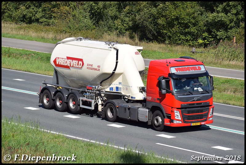 20-BHF-9 Volvo FM Vredeveld-BorderMaker - 2018