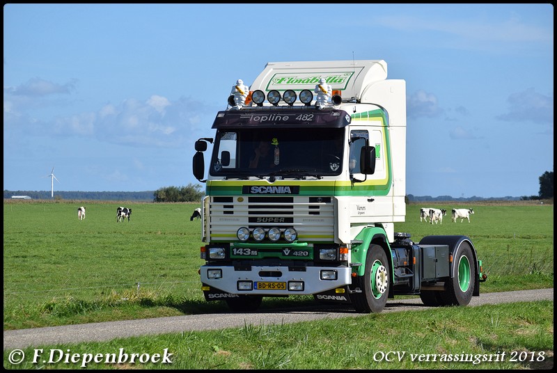 BD-RS-05 Scania 143M 420 Warners Grijpskerk-Border - OCV Verrassingsrit 2018
