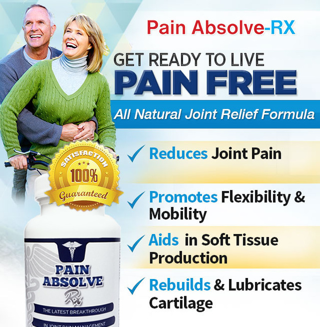 Pain Absolve RX2 Pain Absolve RX Will Give Quick Relief From Joint Damage!