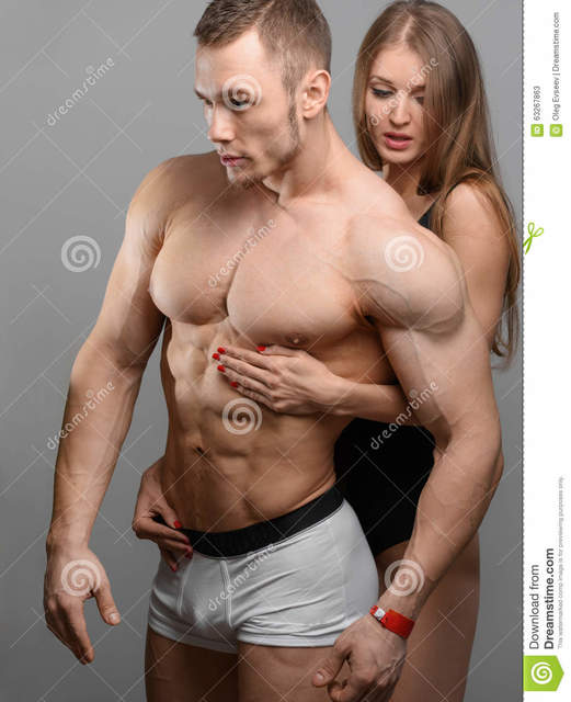 sensual-couple-bodybuilder-fitness-women-grey-back Picture Box