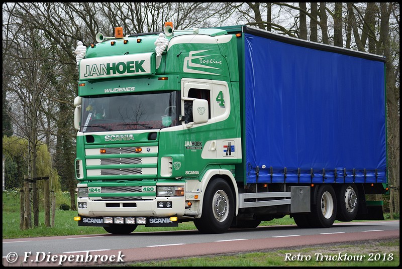 Scania 142L 420 Jan hoek4-BorderMaker - Retro Truck tour / Show 2018