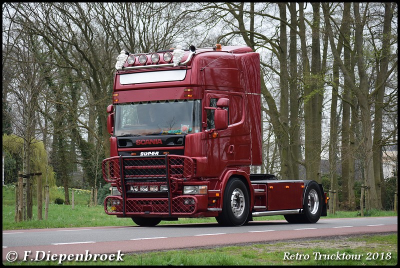 Scania 164 480-BorderMaker - Retro Truck tour / Show 2018