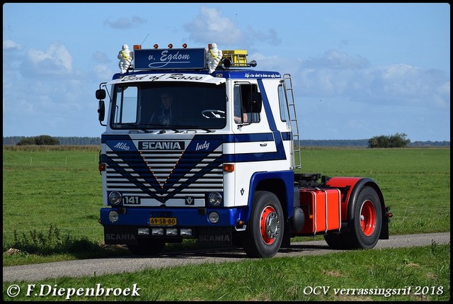 69-SB-80 Scania 141 van Egdom-BorderMaker OCV Verrassingsrit 2018