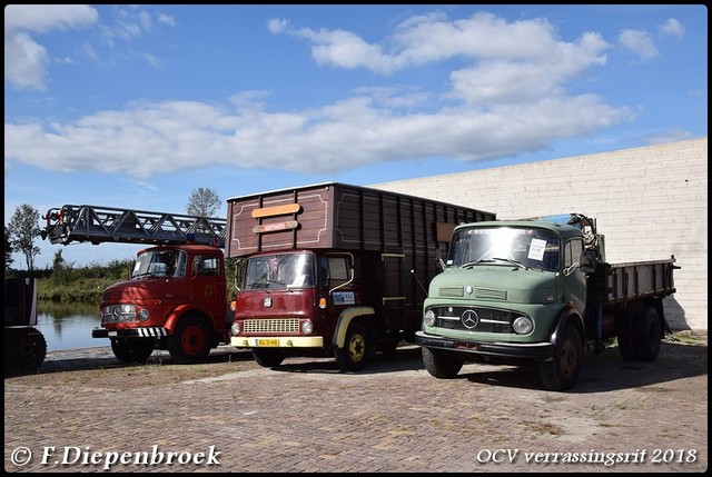 Line up Mec Dronten-BorderMaker OCV Verrassingsrit 2018