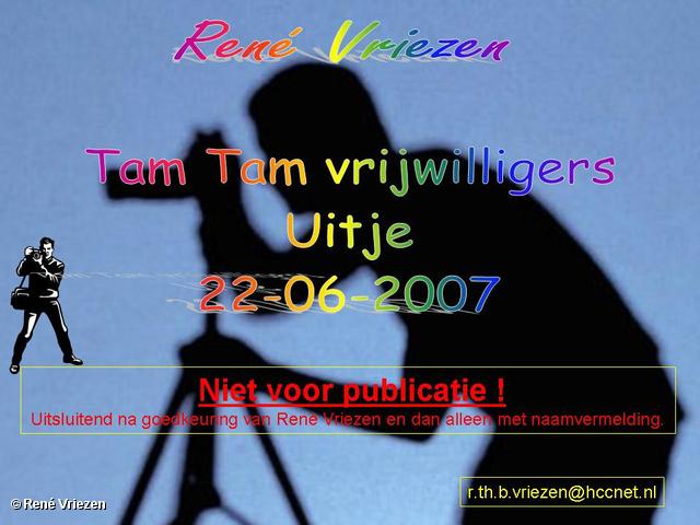 René Vriezen 2007-06-22 #0000 Tam Tam vrijwilligers Uitje 22-06-2007