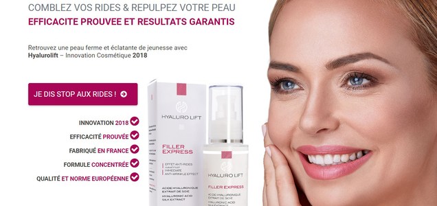 crop Hyalurolift Anti-Aging Serum, Features and Prices for France