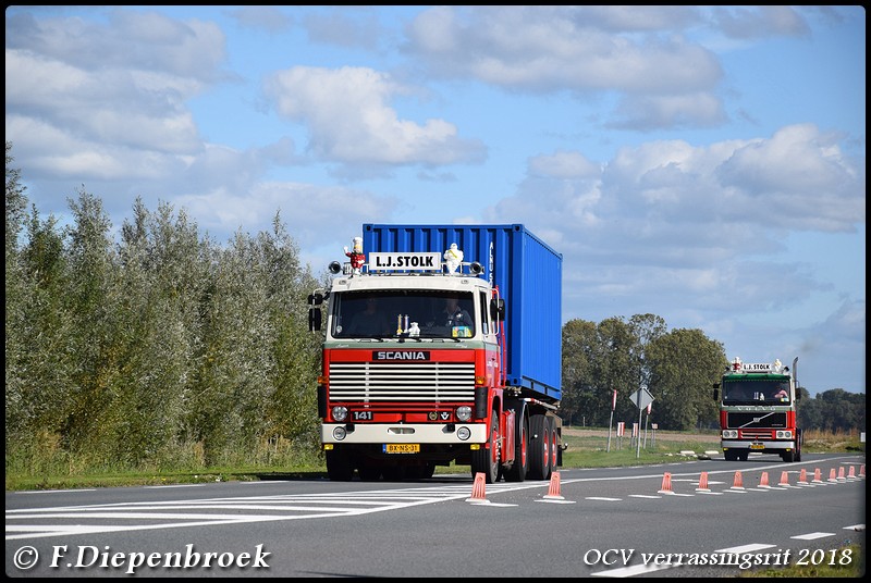 L J STolk Scania en Volvo-BorderMaker - OCV Verrassingsrit 2018